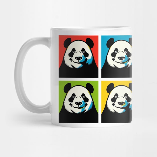 Pop Smirk Panda - Funny Panda Art by PawPopArt